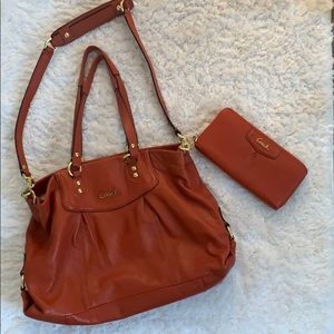 Coach purse and wallet
